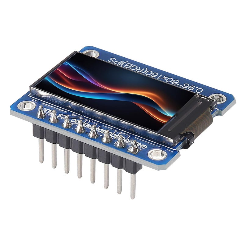 XIITIA 2pcs 0.96" HD IPS TFT LCD Display Module 80x160 RGB LCD Screen 3.3V ST7735 Drive SPI Interface 8pin Full Color for Arduino DIY - Image 5